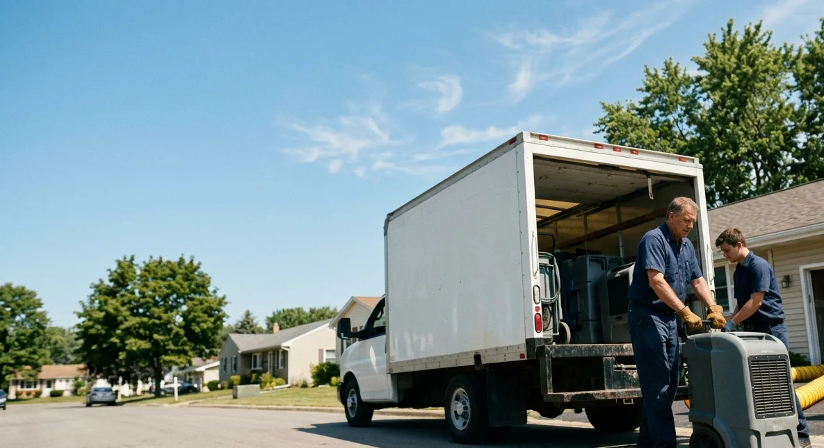 Water Damage Cleanup in Gibsonburg, OH near me
